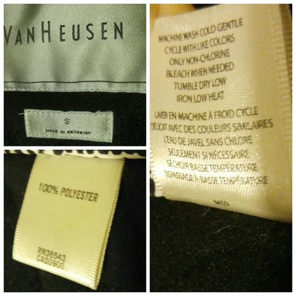 Van Heusen Black & White Quilted Puffer Vest - Picture 2 of 5